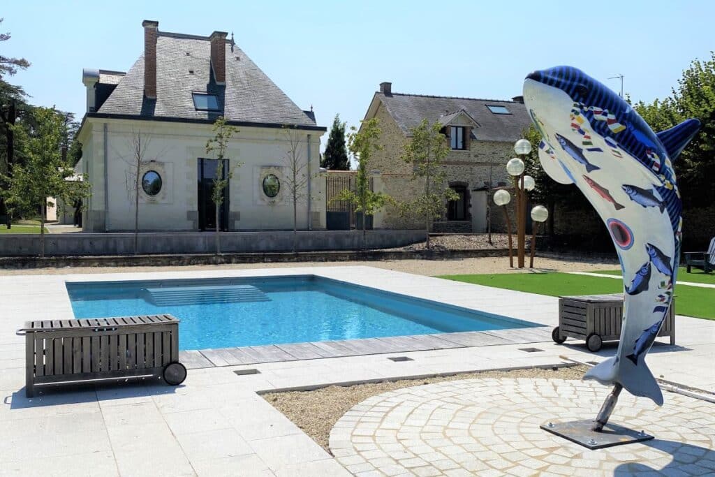 chateau de maubreuil piscine