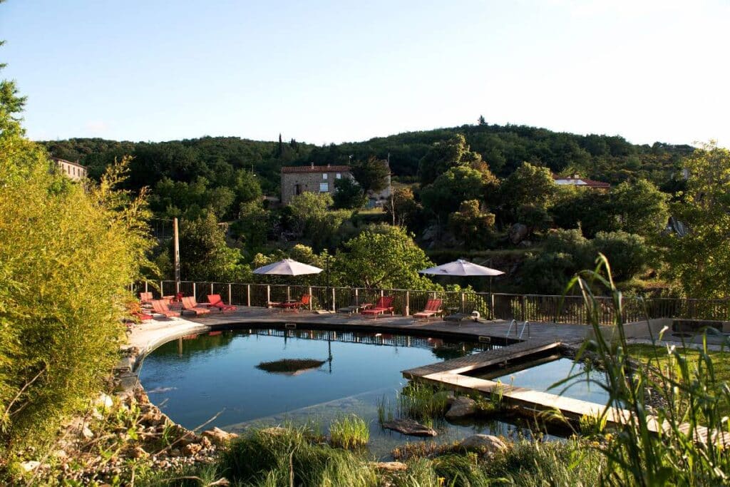 domaine de riberach piscine