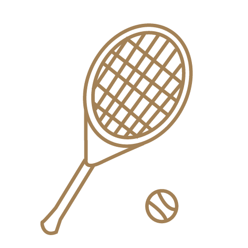 Terrain de tennis