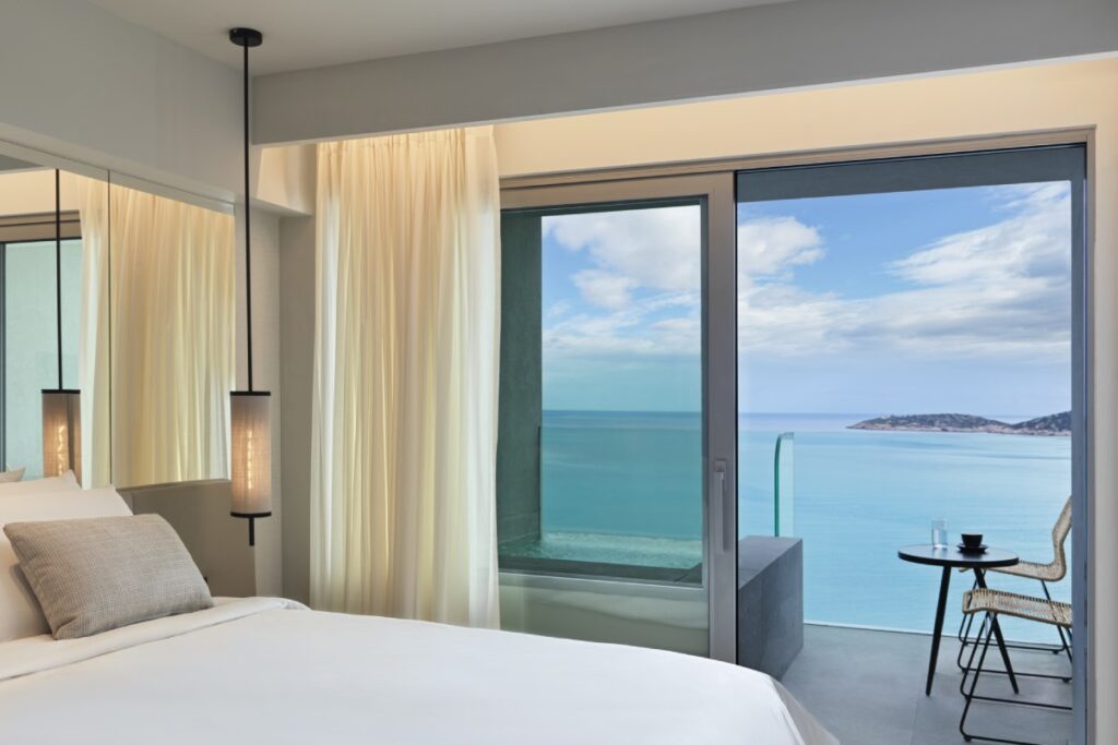 niko seaside resort chambre