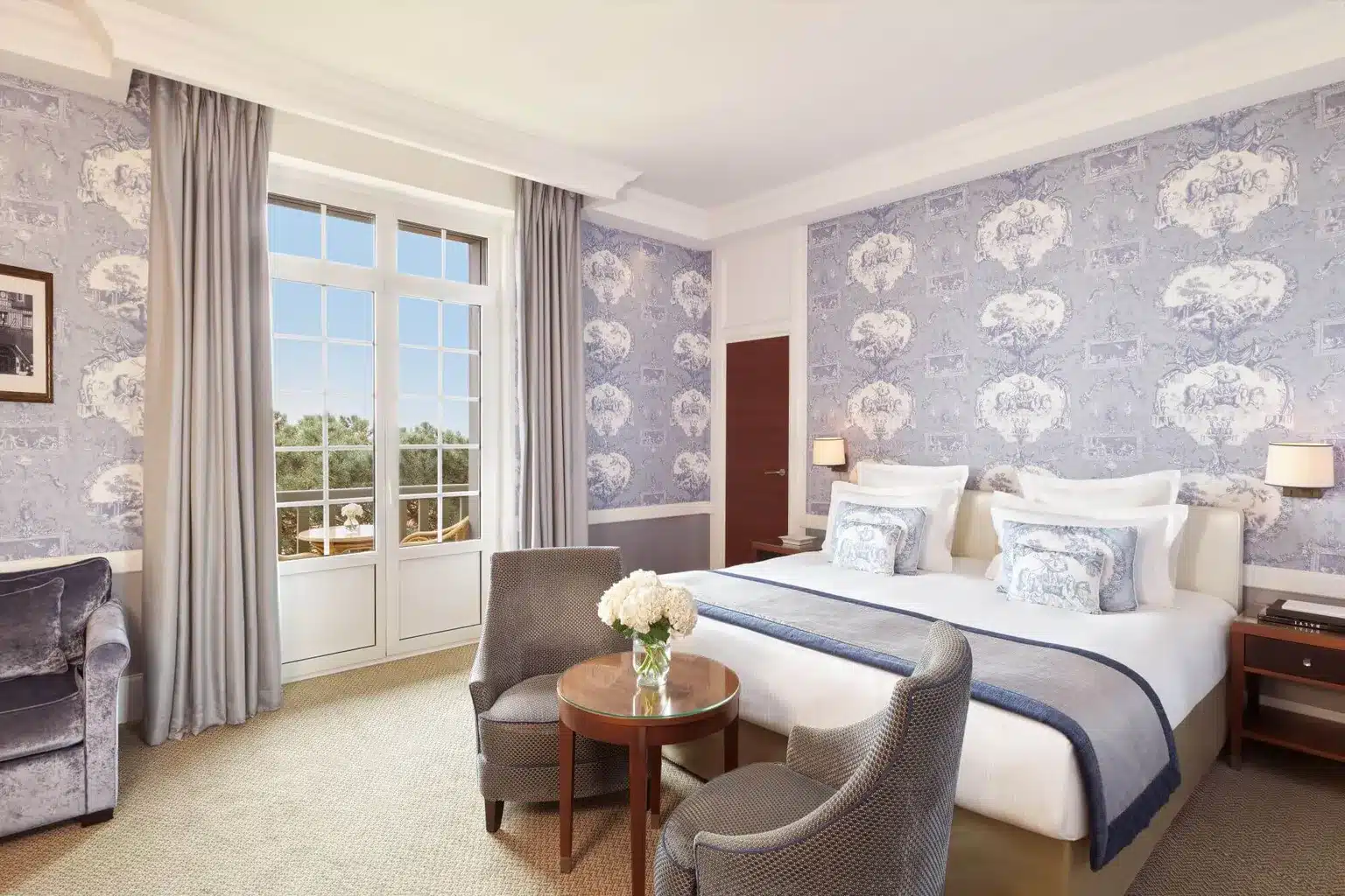chambre deluxe mer le normandy