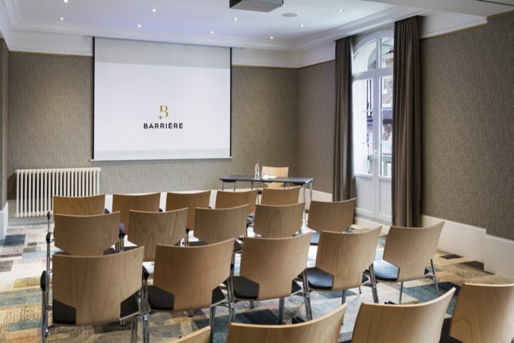 hotel barriere le normandy séminaire salle de réunion
