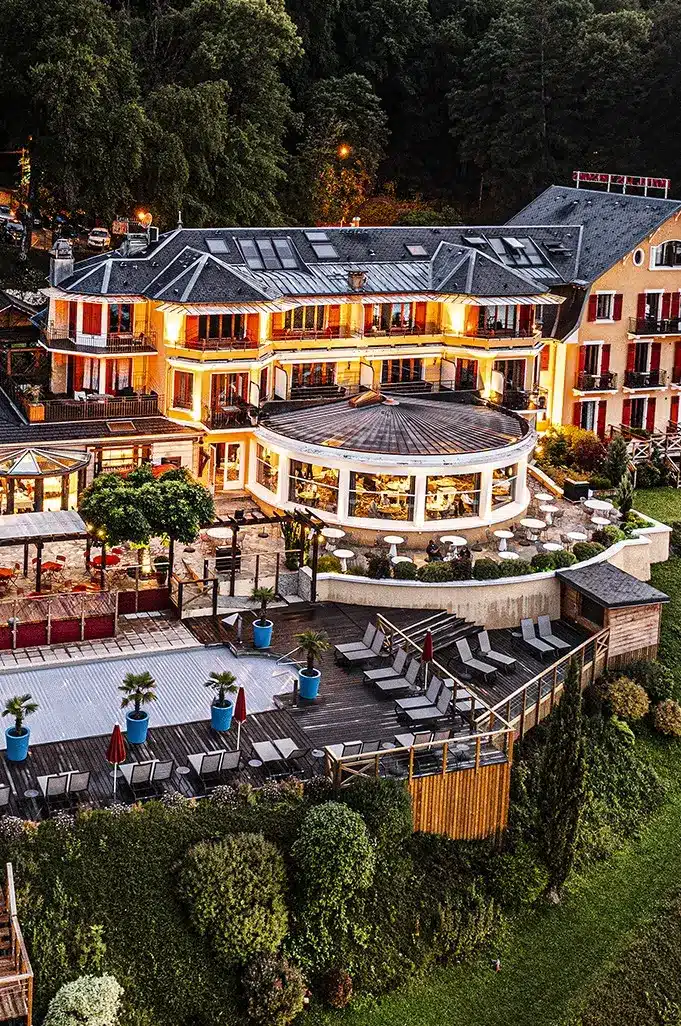 @denispourcher vue aerienne hotel les tresoms