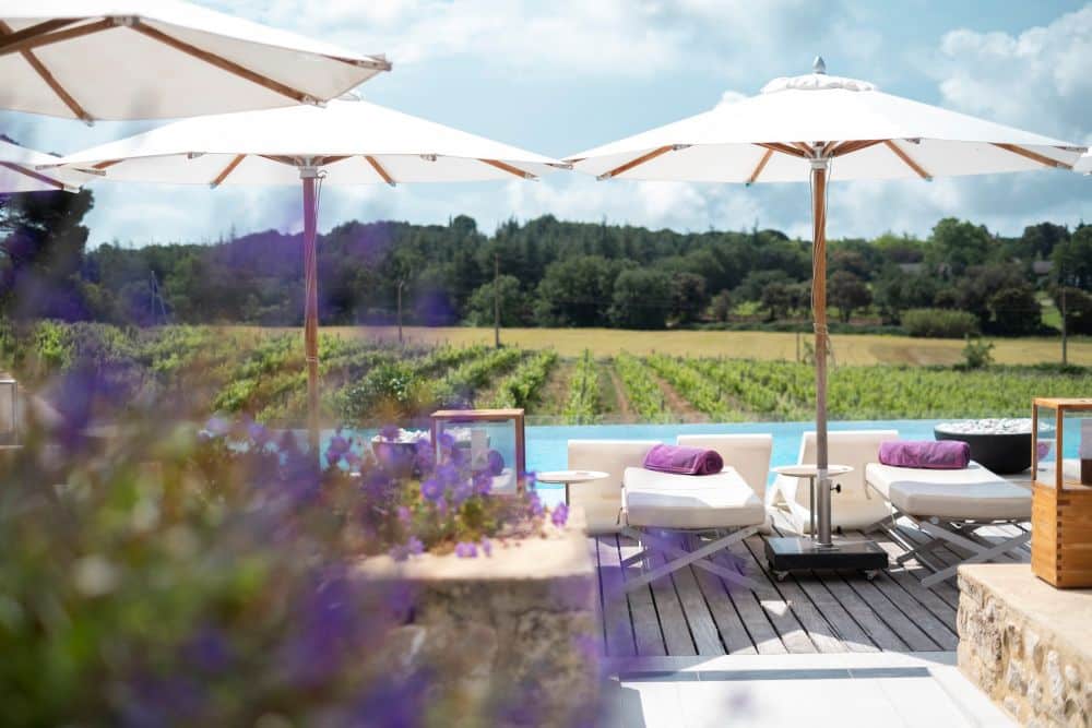 @verchant vue vignoble piscine la plage alexia roux