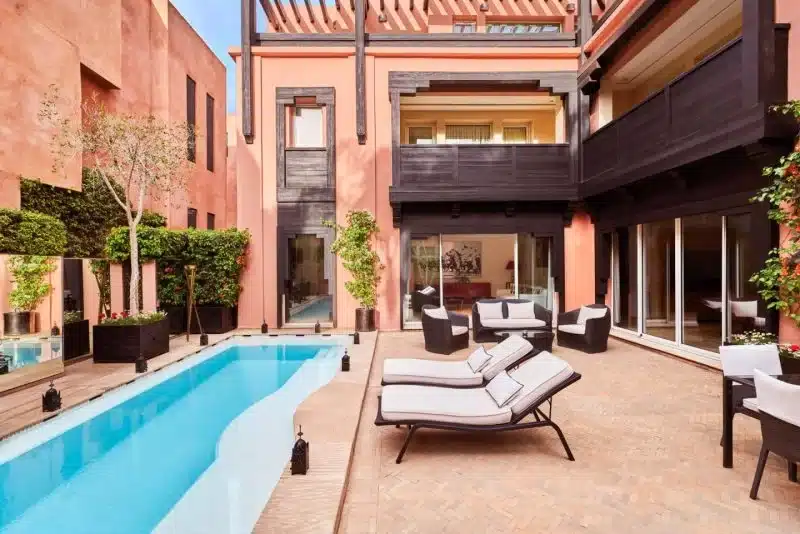 hôtel & ryads le naoura marrakech villa privée