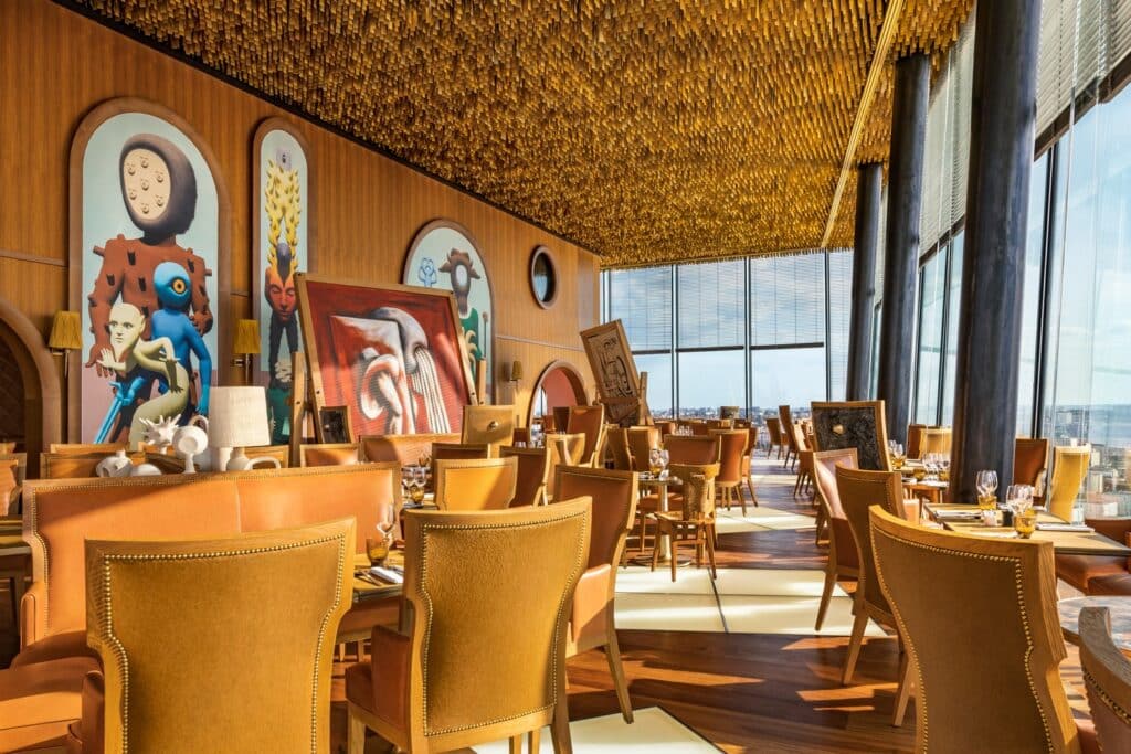 too restaurant panoramique salle